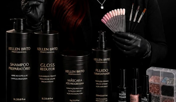 Produtos profissionais Kellen Brito